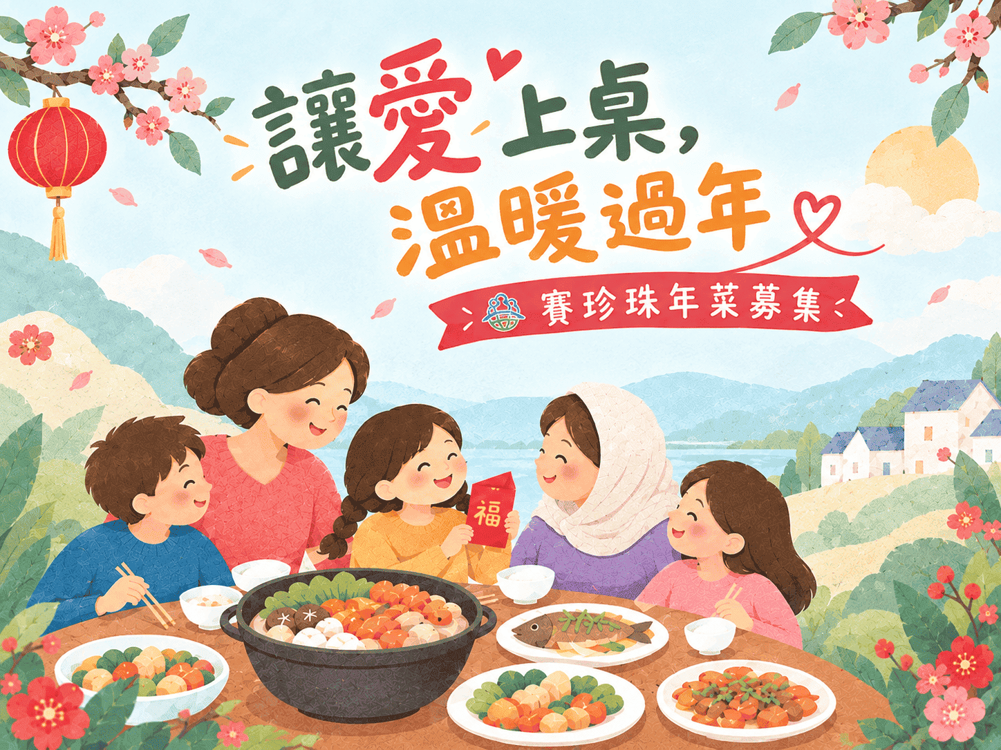 讓愛上桌，溫暖過年｜年菜募集計畫(標題圖檔)